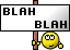 blah blah